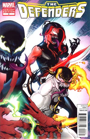 Defenders Vol 4 #2 Cover C Incentive Venom Variant Cover (Shattered Heroes Tie-In)