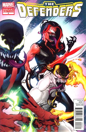 Defenders Vol 4 #2 Cover C Incentive Venom Variant Cover (Shattered Heroes Tie-In)