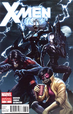 X-Men Vol 3 #23 Cover B Incentive Venom Variant Cover (X-Men Regenesis Tie-In)