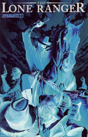 Lone Ranger Vol 5 #1 Cover C Incentive Alex Ross Negative Art Cover