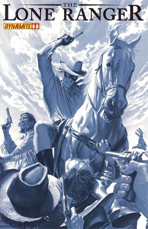 Lone Ranger Vol 5 #1 Cover E Incentive Alex Ross Ranger Blue Cover