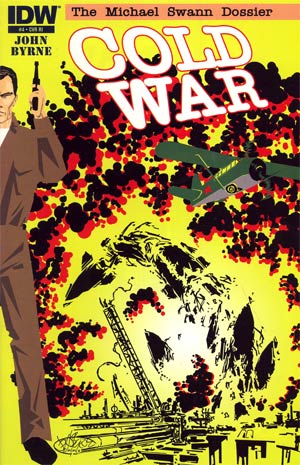 John Byrnes Cold War #4 Incentive John Byrne Variant Cover
