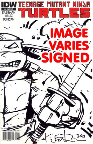 Teenage Mutant Ninja Turtles Vol 5 #1 Cover K Incentive Kevin Eastman Hand-Drawn Sketch Variant Cover (Image Varies)