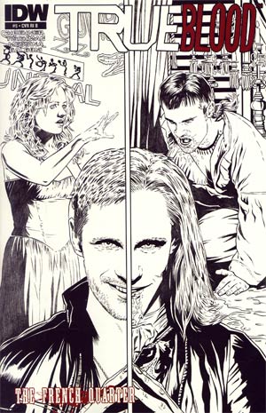 True Blood French Quarter #5 Incentive Joe Corroney Sketch Cover