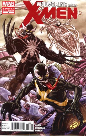 Wolverine And The X-Men #4 Cover B Incentive Venom Variant Cover (X-Men Regenesis Tie-In)
