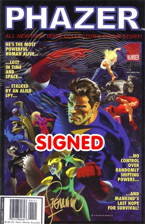 Phazer #1 Incentive Signed By Jim Steranko