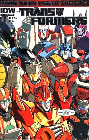 Transformers More Than Meets The Eye #1 Cover E