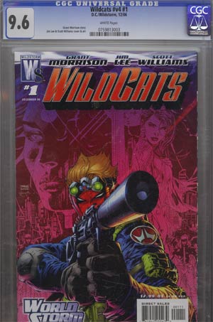 Wildcats Vol 4 #1 Cover D Regular Cover CGC 9.6