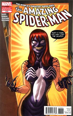 Amazing Spider-Man Vol 2 #678 Cover B Incentive Venom Variant Cover