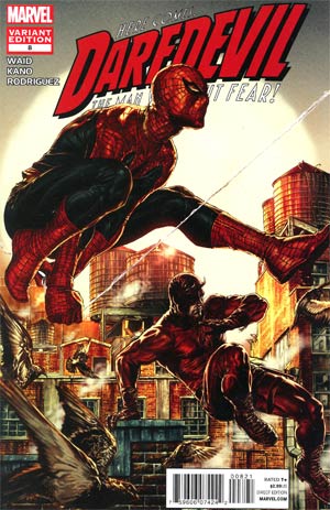 Daredevil Vol 3 #8 Cover B Incentive Lee Bermejo Variant Cover (Spidey Meets The Devil Part 2)