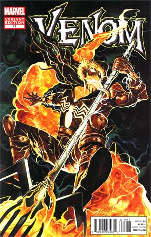 Venom Vol 2 #12 Cover B Incentive Venom Variant Cover