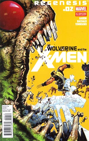 Wolverine And The X-Men #2 Cover C 2nd Ptg Chris Bachalo Variant Cover (X-Men Regenesis Tie-In)