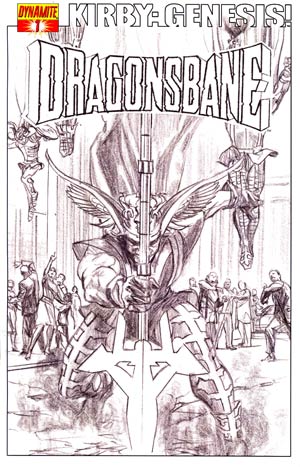Kirby Genesis Dragonsbane #1 Cover E Incentive Alex Ross Sketch Cover