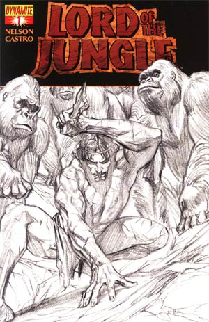 Lord Of The Jungle #1 Incentive Alex Ross Sketch Cover