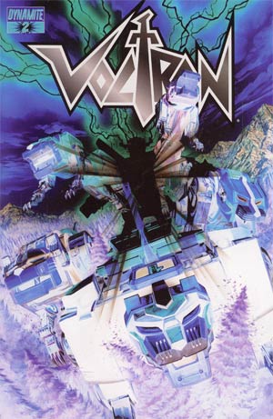 Voltron #2 Cover C Incentive Alex Ross Negative Art Cover