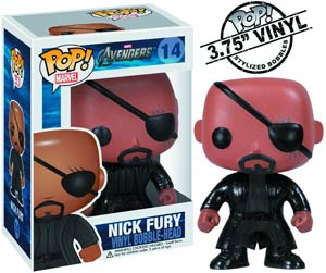POP Marvel Classic 14 Avengers Nick Fury Vinyl Bobble Head