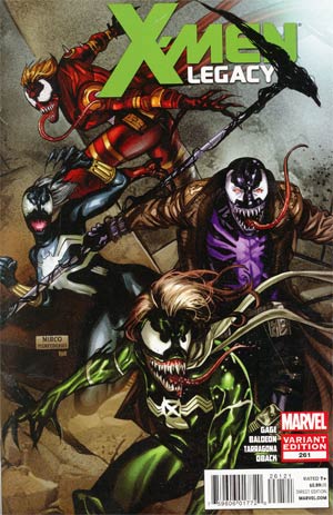 X-Men Legacy #261 Cover B Incentive Venom Variant Cover (X-Men Regenesis Tie-In)