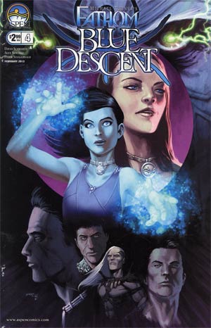 Fathom Blue Descent #4 Cover A Alex Sanchez