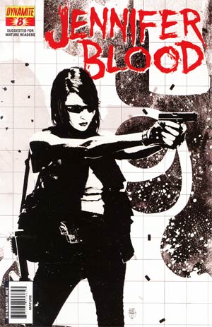 Garth Ennis Jennifer Blood #8 Incentive Tim Bradstreet Sketch Cover