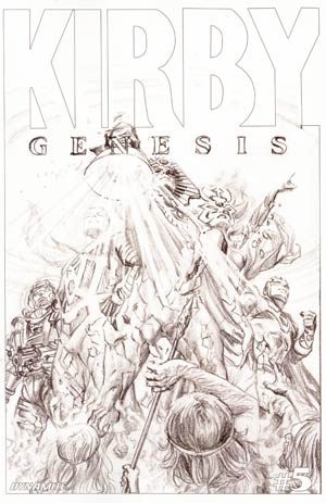 Kirby Genesis #5 Cover E Incentive Alex Ross Sketch Cover