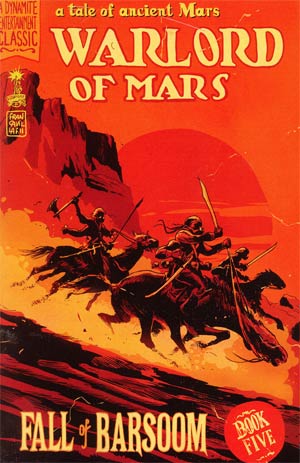 Warlord Of Mars Fall Of Barsoom #5 Regular Francesco Francavilla Cover
