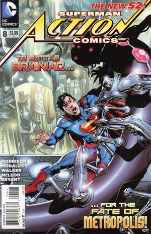 Action Comics Vol 2 #8 Cover A Regular Rags Morales Cover