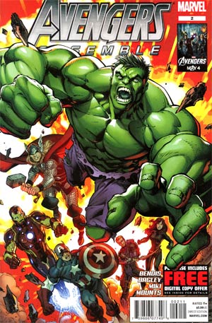 Avengers Assemble #2 Cover A Regular Mark Bagley Cover