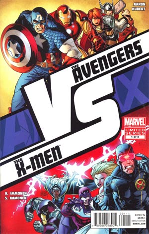 AVX VS #1 Cover A Regular Adam Kubert Cover (Avengers vs X-Men Tie-In)