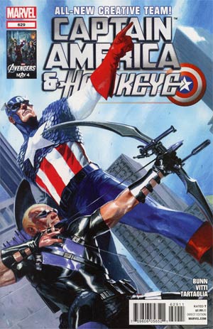 Captain America And Hawkeye #629