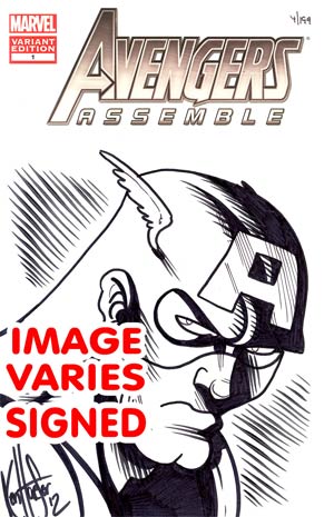 Avengers Assemble #1 DF Ken Haeser Remarked Edition