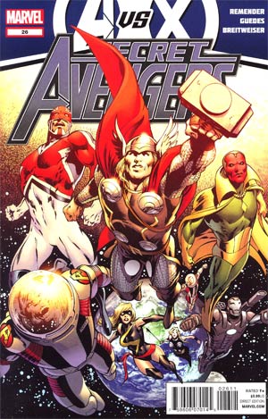 Secret Avengers #26 1st Ptg Regular Alan Davis Cover (Avengers vs X-Men Tie-In)