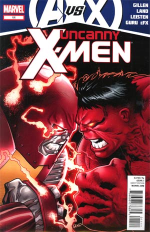 Uncanny X-Men Vol 2 #11 Cover A 1st Ptg Regular Greg Land Cover (Avengers vs X-Men Tie-In)