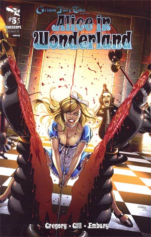 Grimm Fairy Tales Presents Alice In Wonderland #5 Cover B Sean Chen