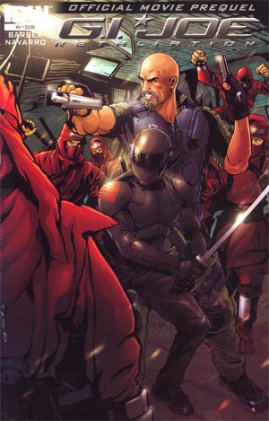 GI Joe Retaliation Movie Prequel #4 Regular Salvador Navarro Cover