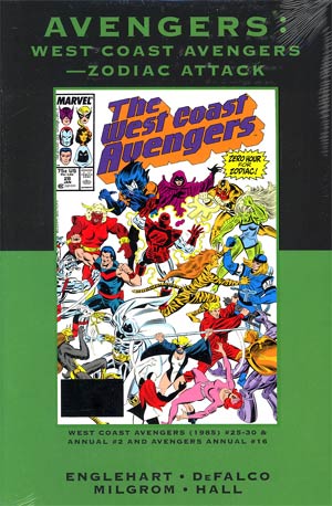 Avengers West Coast Avengers Zodiac Attack HC Premiere Edition Direct Market Cover