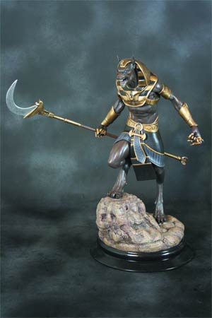 Anubis Black Skirt Variant 1/7 Scale Statue
