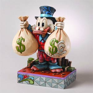Disney Traditions Uncle Scrooge Wealth Of Riches Figurine