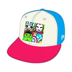 Marvel x tokidoki Avenger Heroes Snapback Cap