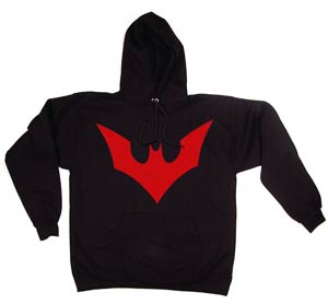 Batwoman / Batman Beyond Symbol Hoodie Large