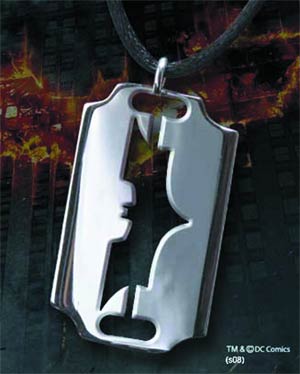 Batman Razor Sterling Silver Pendant
