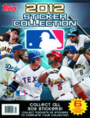 Topps 2012 Baseball Sticker Collection Box