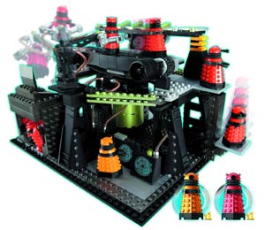 Doctor Who Character Building Dalek Factory Set