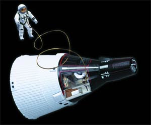 NASA Gemini Spacecraft 1/72 Scale Die-Cast Model