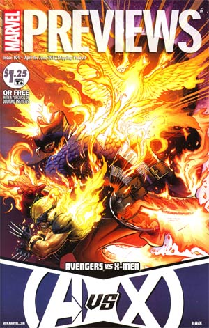 Marvel Previews #104 April 2012