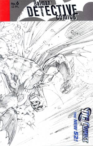Detective Comics Vol 2 #6 Incentive Tony S Daniel Sketch Cover