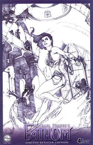 Fathom Vol 4 #4 Cover C Incentive Alex Konat Sketch Cover