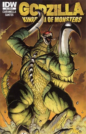 Godzilla Kingdom Of Monsters #9 Cover B Incentive Matt Frank Gigan Variant Cover