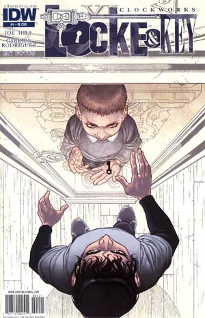 Locke & Key Clockworks #4 Incentive Gabriel Rodriguez Variant Cover