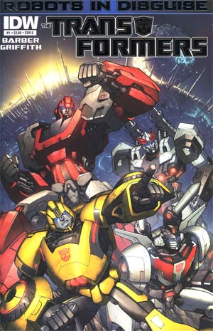 Transformers Robots In Disguise #1 1st Ptg Regular Cover E
