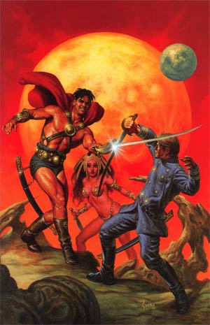 Warriors Of Mars #1 Incentive Joe Jusko Virgin Cover